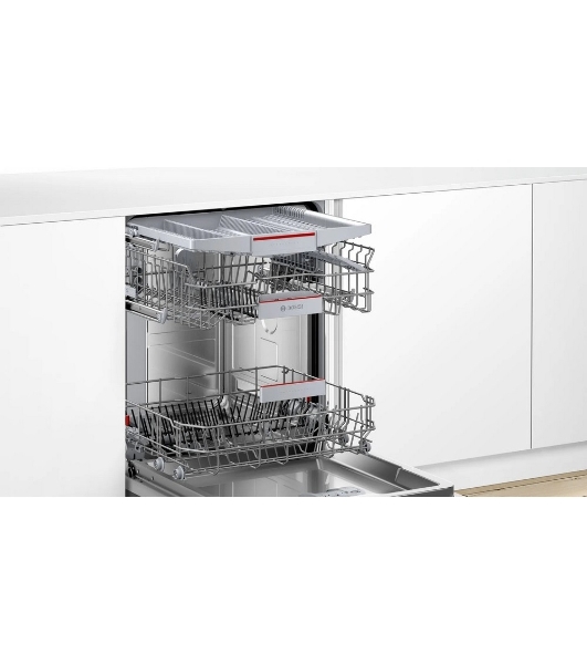 Встраиваемая посудомоечная машина Bosch SPV4HMX65Q, серебристый, 45 см, 10 компл., 45 дБ, класс A+