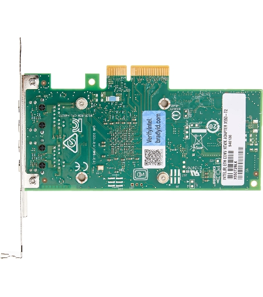 Сетевая карта Intel X550T2BLK 2xRG45 10Gb/s PCI-E 3.0x8 Low Profile (X550T2BLK 940136)