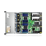 Серверная платформа Gooxi SL201-D12R-G3 2u 12bays server,based on Ice lake 2xPCIe 4.0x16; 4xPCIe 4.0x8 2x 2.5' rear SAS/SATA 2x 2.5' rear NVMe 1300W 1+1 PSU EU power cables, фото 1
