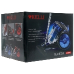Пылесос Kelli KL-8019 синий, 450/2600 Вт, уборка сухая, пылесборник контейнер 2,5 л, фото14