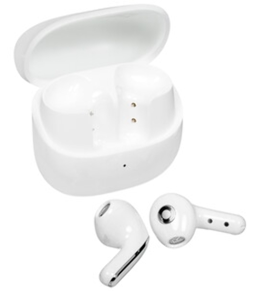 Наушники TWS Xiaomi Buds 5 белый, вкладыши, Bluetooth, активное шумоподавление, до 6 ч