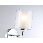 Настенный светильник Ambrella light LH56005 СH/FR хром/белый матовый E14 max 40W 190*120*220, фото4