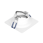 Светильник Ambrella light TN130 WH белый GU5.3 92*92*37, фото4