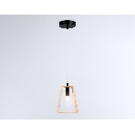 Светильник Ambrella light TR80497 BK/LW черный/светлое дерево E14 max 60W D150*1000, фото3