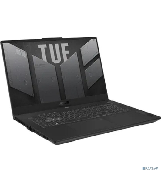 Ноутбук ASUS TUF Gaming A17 FA707NUQ-HX040/17.3'/IPS/AMD Ryzen 7 170/16Gb/1024Gb SSD/NVIDIA GeForce RTX 4050 6GB/noOS/серый/2.6kg