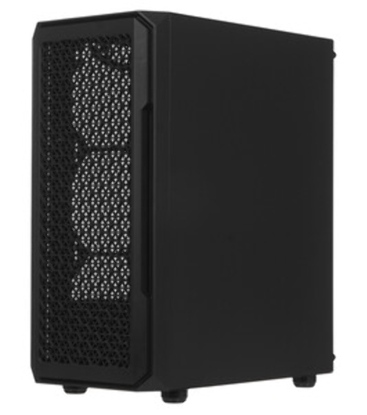 Компьютерный корпус Accord 3338 черный без БП ATX 1xUSB2.0 1xUSB3.0 1xUSB3.1 audio bott PSU