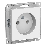 Механизм розетки 1-м СП AtlasDesign без заземл. 16А белый, SchE ATN000141, фото4