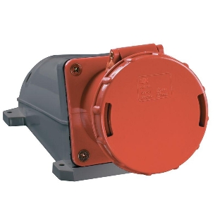 Розетка IEK PSR12-063-5 135 стационарная 3Р + РЕ+ N 63А 380В IP54 IEK