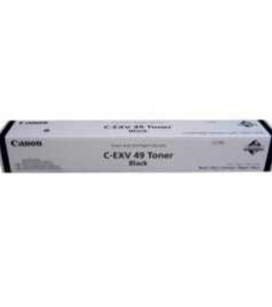 Картридж лазерный Canon C-EXV49BK (8524B002) черный (36 000 стр) для Canon imageRUNNER ADVANCE серий C3300, C3500, DX C3700, DX C3800