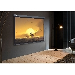 Экран Cactus 124.5x221 см Wallscreen CS-PSW-124X221-SG 16:9 настенно-потолочный рулонный серый, фото5