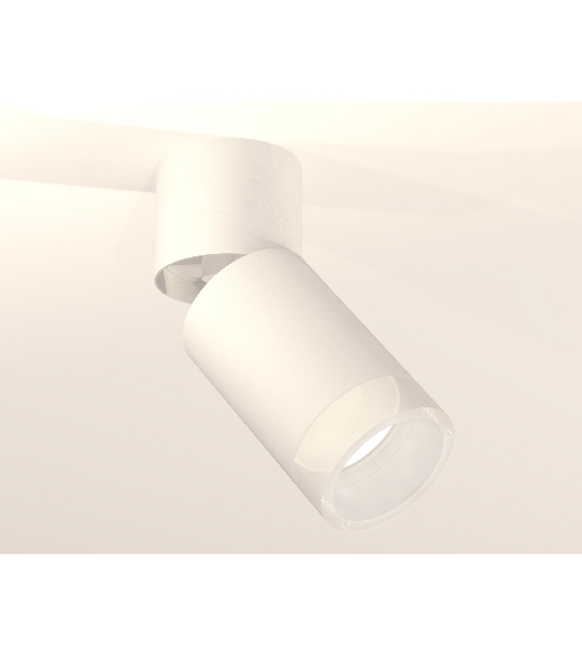 Комплект накладного поворотного светильника Ambrella light XM6312082 SWH/WH/FR белый песок/белый/белый матовый MR16 GU5.3 (A2220, C6312, N6248)
