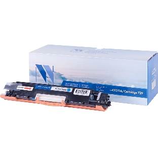 Картридж лазерный NVPrint совместимый HP CE311A/Canon729 Cyan для LJ Color CP1025 (1000k)