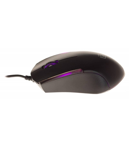 Мышь проводная Oklick 245M черный, 1000 dpi, USB, кнопки - 3