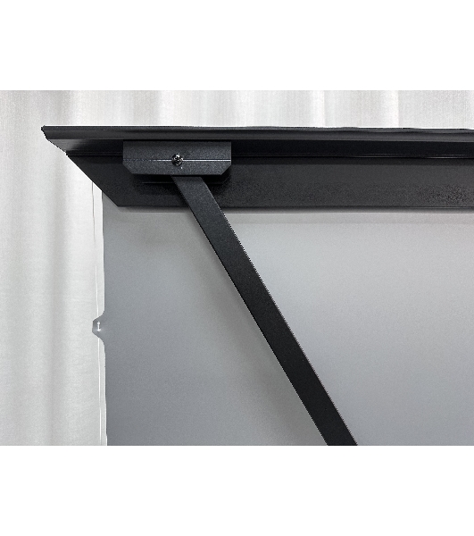 Экран для проектора S'OK SFE-296x165-WH 100'' 4K, напольный с электроприводом, Nanometallic, белый