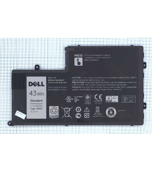 Аккумуляторная батарея для ноутбука Dell Inspiron 15-5547 43Wh TRHFF