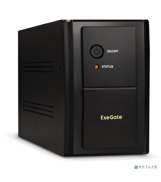Источник бесперебойного питания ExeGate SpecialPro UNB-1500.LED.AVR.C13.RJ 1500VA/950W, LED, AVR, 6*IEC-C13, RJ45/11, черный