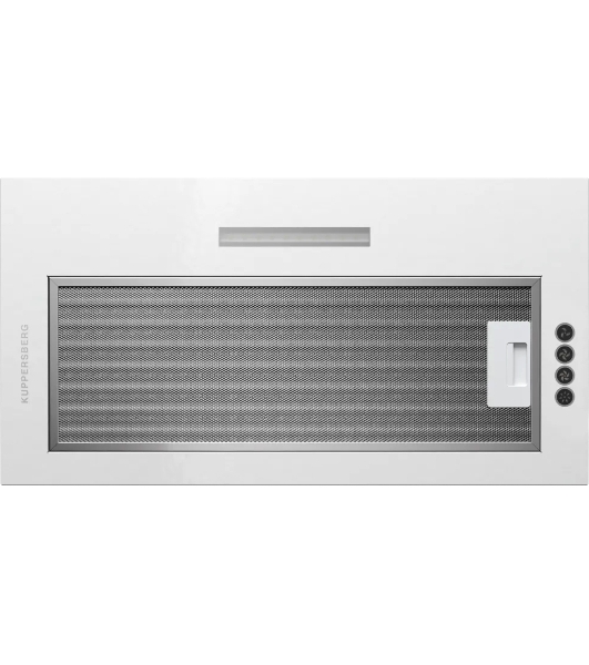 Вытяжка встраиваемая Kuppersberg Intouch 60 W белый, 54 см, 650 куб. м/ч, 41 дБ