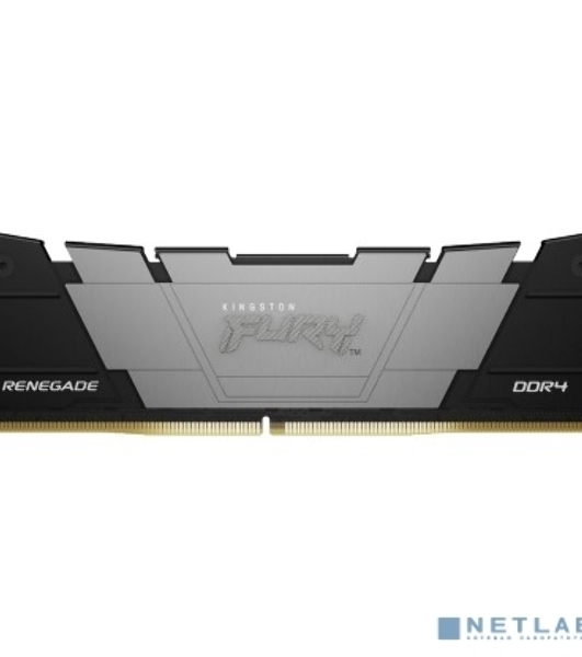 Оперативная память Kingston Fury Renegade, DDR4, 32GB (1x32GB), 3200MHz, CL16, DIMM, с радиатором, черный