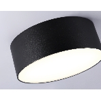 Потолочный светодиодный светильник Ambrella light FV5513 BK черный LED 15W 3000K D120*58 (Без ПДУ), фото7