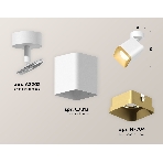 Светильник Ambrella Light XM7812004 SWH/SGD белый песок/золото песок MR16 GU5.3 (A2202, C7812, N7704), фото 1