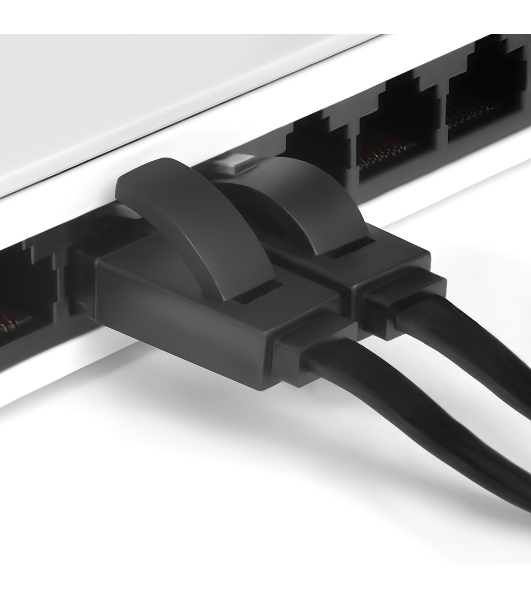 Патч-корд Greenconnect плоский прямой PROF 15.0m UTP медь, cat.6, черный, позолоченные контакты, 30 AWG, Premium ethernet high speed 10 Гбит/с, RJ45, T568B (GCR-LNC616-15.0m)