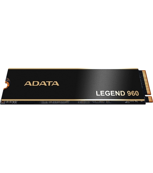 Накопитель SSD ADATA LEGEND 960, 4Tb, PCIe 4.0 x4, M.2 2280, NVMe, R/W 7400/6800, с радиатором