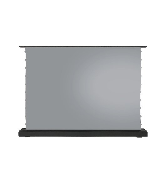 Экран для проектора S'OK SFE-296x165-WH 100'' 4K, напольный с электроприводом, Nanometallic, белый