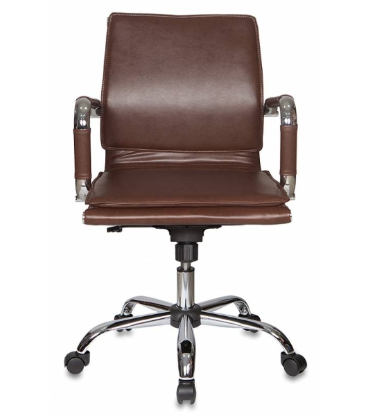 Кресло Бюрократ CH-993-Low/Brown коричневый, экокожа