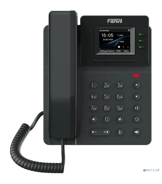 Телефон IP Fanvil V60P черный
