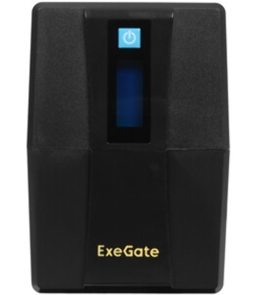 Источник бесперебойного питания ExeGate Smart LB-800.LCD.AVR.4C13 (800VA/480W, LCD, AVR, 4*C13, батарея 12V 9Ah, Black)