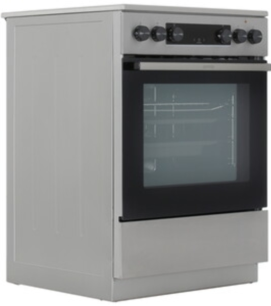 Плита электрическая Gorenje GECS6C70XC серебристый, конфорок 4 электрических, духовка 71 л, 60 см x 85 см x 60 см