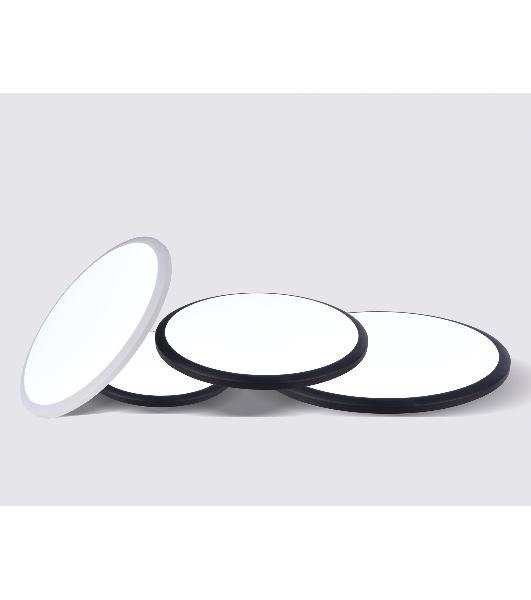 Потолочный светодиодный светильник Ambrella light FZ1234 BK черный IP44 42W 6400К D370*55 (Без ПДУ)