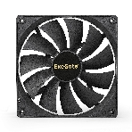 Вентилятор для корпуса ExeGate EX14025S3P черный, 140 мм, 1200 об/мин, 24 дБ, 3 pin, фото2