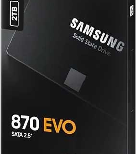 Накопитель SSD Samsung 870 EVO, 2Tb, SATA III, 2.5', R/W 560/530