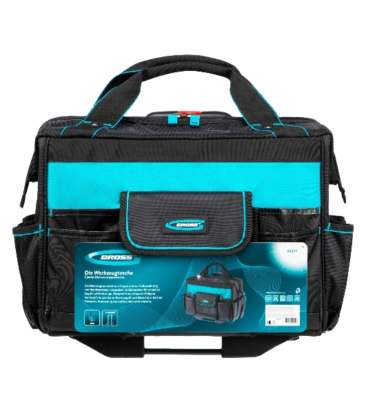 Сумка для инструмента Gross 460х240х340мм, выдвижная рукоятка, колеса