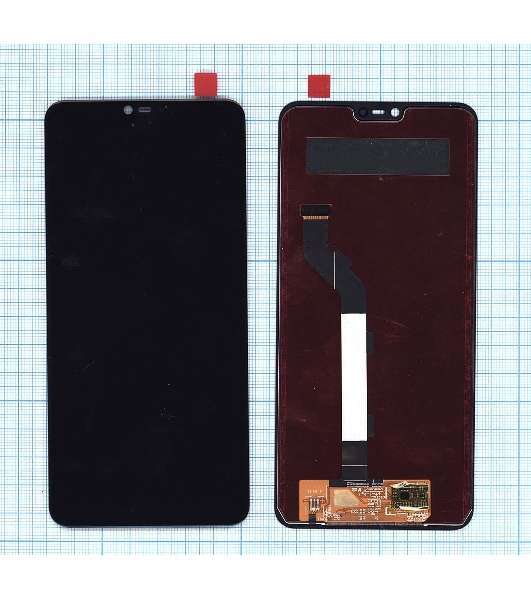 Дисплей для Xiaomi Mi 8 Lite в сборе с тачскрином черный