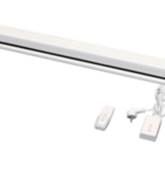 Экран Cinema S'OK SCPSM-266x150FG-ED60 16:9 Pro настенно-потолочный, моторизованный, 266x150 см, фибергласс, белый корпус, экстрадроп 60 см