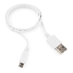 Кабель USB2.0 Pro Cablexpert CC-mUSB2-AMBM-1MW, AM/microBM 5P, 1м, экран, белый, пакет, фото3