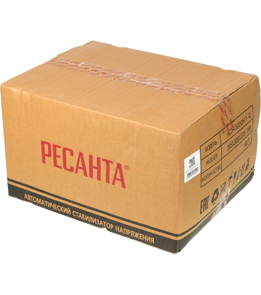 Стабилизаторы напряжения Ресанта АСН-5 000 Н/1-Ц 63/6/16 Стабилизатор Lux 220В±8%, Габариты 260х155х310, Вес 8кг