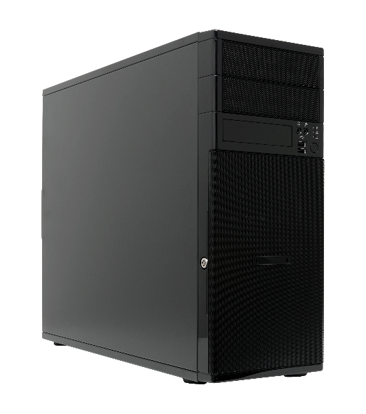 Серверный корпус 4-trays Workstation Chassis 2 x 5.25' drive bays 4 x 3.5' swappable HDD trays; 4-port 6 Gbps SAS/SATA to SATA HDD; no PSU onboard (AC-PS7500 optional)