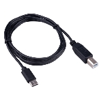 Кабель USB2.0 Гарнизон GCC-USB2-CMBM-1.8M, Type-C/BM, медь, 1.8м, черный, пакет, фото7