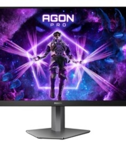 Монитор 24.1' AOC AGON PRO AG246FK TN 1920x1080, 540 Гц, 0.5 мс, 16:9, 400 кд/м², 2xHDMI 2.0, DP 1.4, 3.5 Jack, USB Hub (4x USB), HDR10, FreeSync Premium, черно-серый
