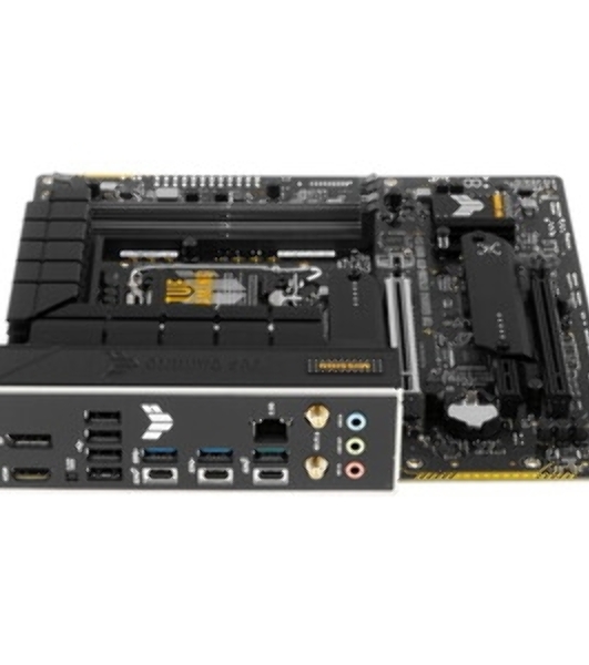 Материнская плата ASUS TUF GAMING B760M-BTF WIFI, LGA 1700, Intel B760, 4xDDR5, 4xSATA, 3xM.2, 1xPCIe 5.0 x16, 1xPCIe 4.0 x4, 1xPCIe x1, 1xDP, 1xHDMI, 1x 2.5Gb LAN, 1xUSB-A 3.2 Gen 2, 2xUSB-A 3.2 Gen 1, 4xUSB 2.0, 1xUSB-C 3.2 Gen 1, 1xUSB-C 3.2 Gen 2, 1xUSB-C 3.2 Gen 2x2, 3x3.5 мм, 7.1, mATX