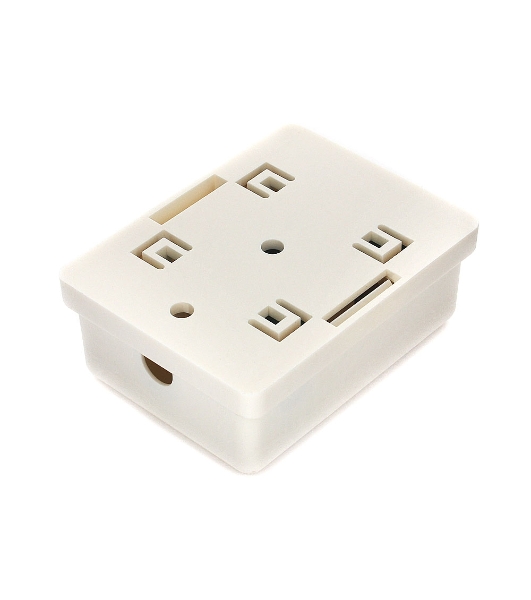 Розетка GEMBIRD NAS212 RJ-45 кат.STP 5e внешняя экранированная 1 порт, 110/Krone