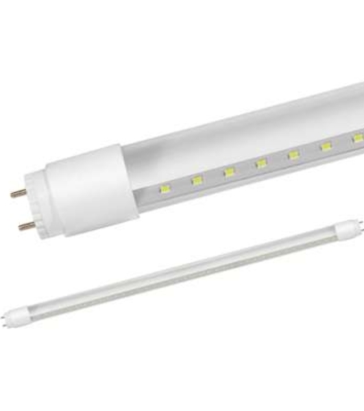 Лампа светодиодная LED-T8R-П-PRO 10Вт 230В G13R 6500К 800Лм 600мм прозр. поворотная IN HOME 4690612030944