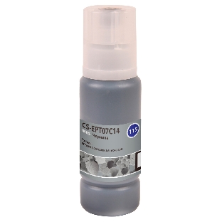 Чернила Cactus CS-EPT07C14 115BK черный пигментный 70 мл для Epson ECOTANK L8160/8180