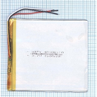 Аккумулятор Li-Pol (батарея) 3x105x110мм 3pin 3.7V/4800mAh
