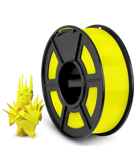 Филамент NVPrint PLA Yellow для 3D печати диаметр 1.75мм длина 330 метров масса 1 кг