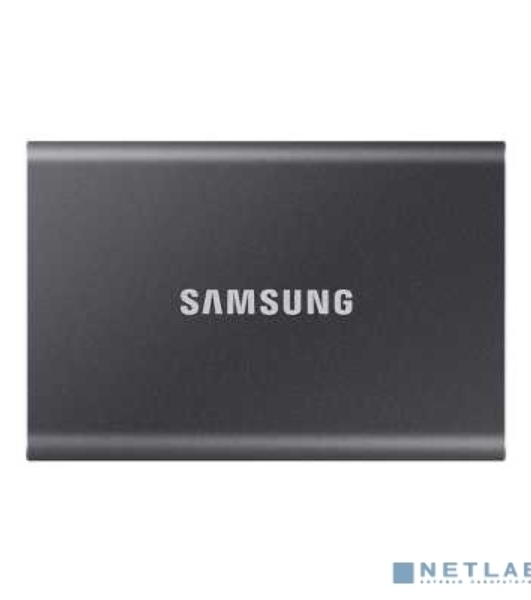 Внешний SSD Samsung T7, 2TB, USB 3.2 Gen 2 Type-C, R/W 1050/1000, титан