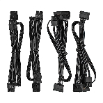 Блок питания серверный 600W ExeGate ServerPRO-600PAS (ATX, APFC, КПД 80% (80 PLUS), 12cm fan, 24pin, 2x(4+4)pin, 4xPCI-E, 6xSATA, 4xIDE, Cable Management, black), фото 1